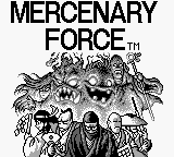 Mercenary Force (USA, Europe) Title Screen